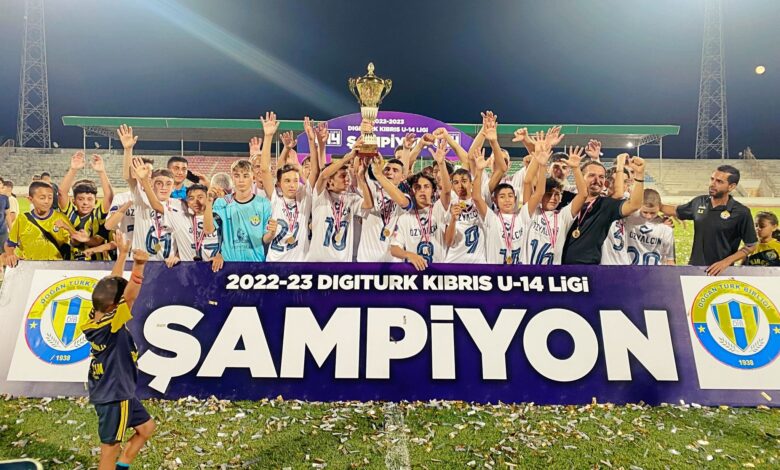 Doğan, U14 Ligi’nde şampiyonluğa uçtu